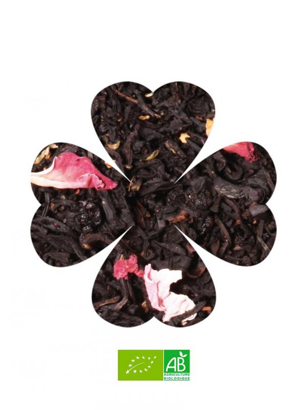 Jardin rouge the noir bio luckytea
